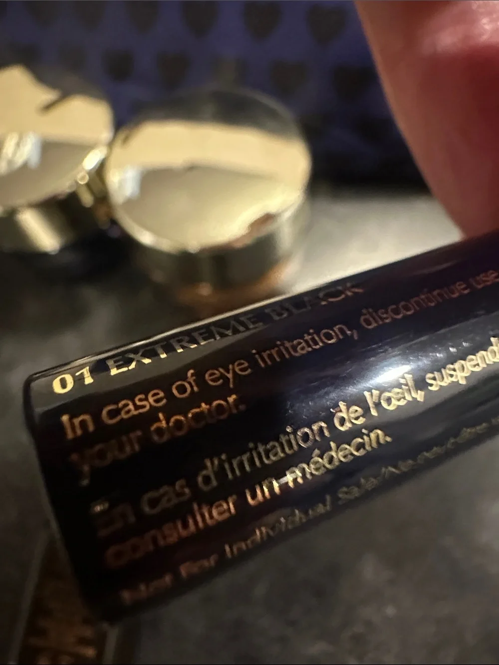 Estee Lauder Skincare Set in Navy Blue & Amber
